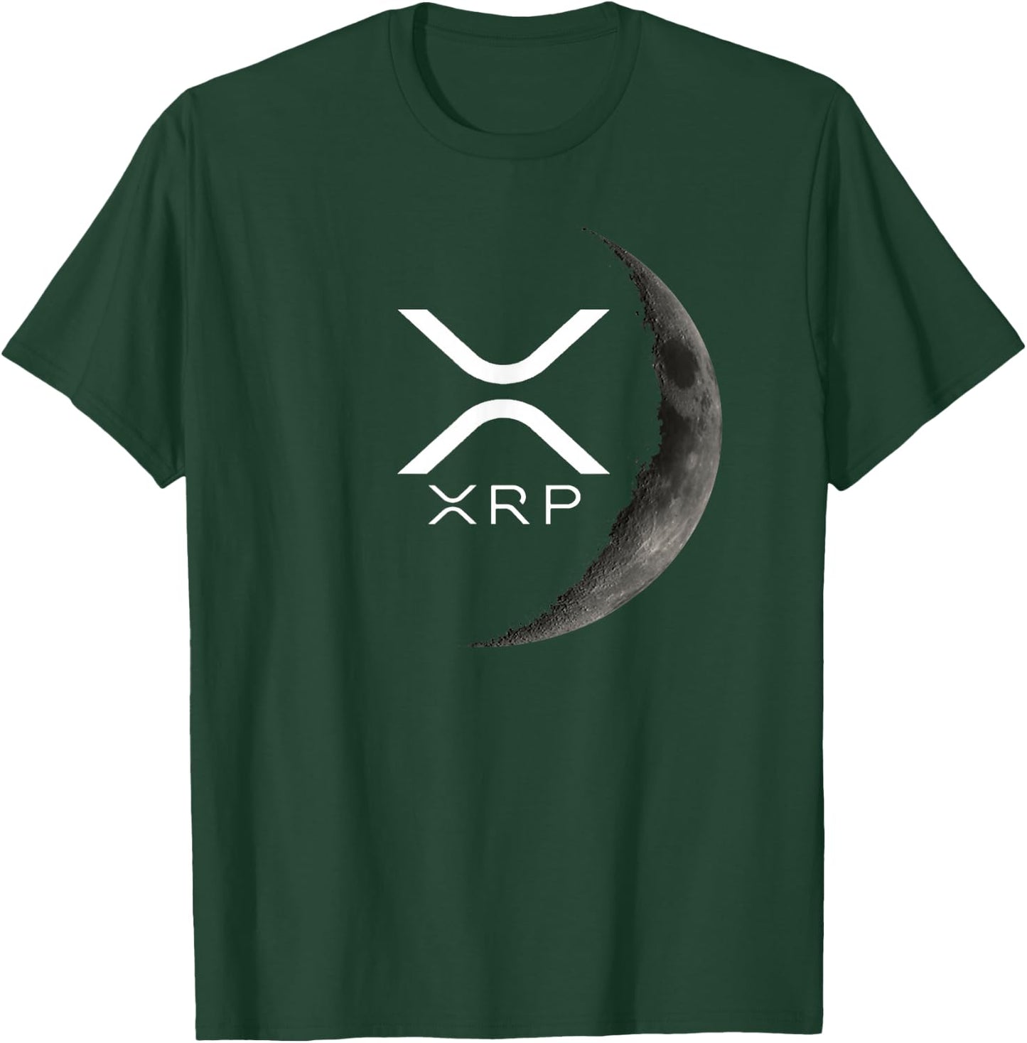 Swag XRP Mond , Schwarz, S, Klassisch, -Erwachsene T-Shirt - T-Shirt | Forest