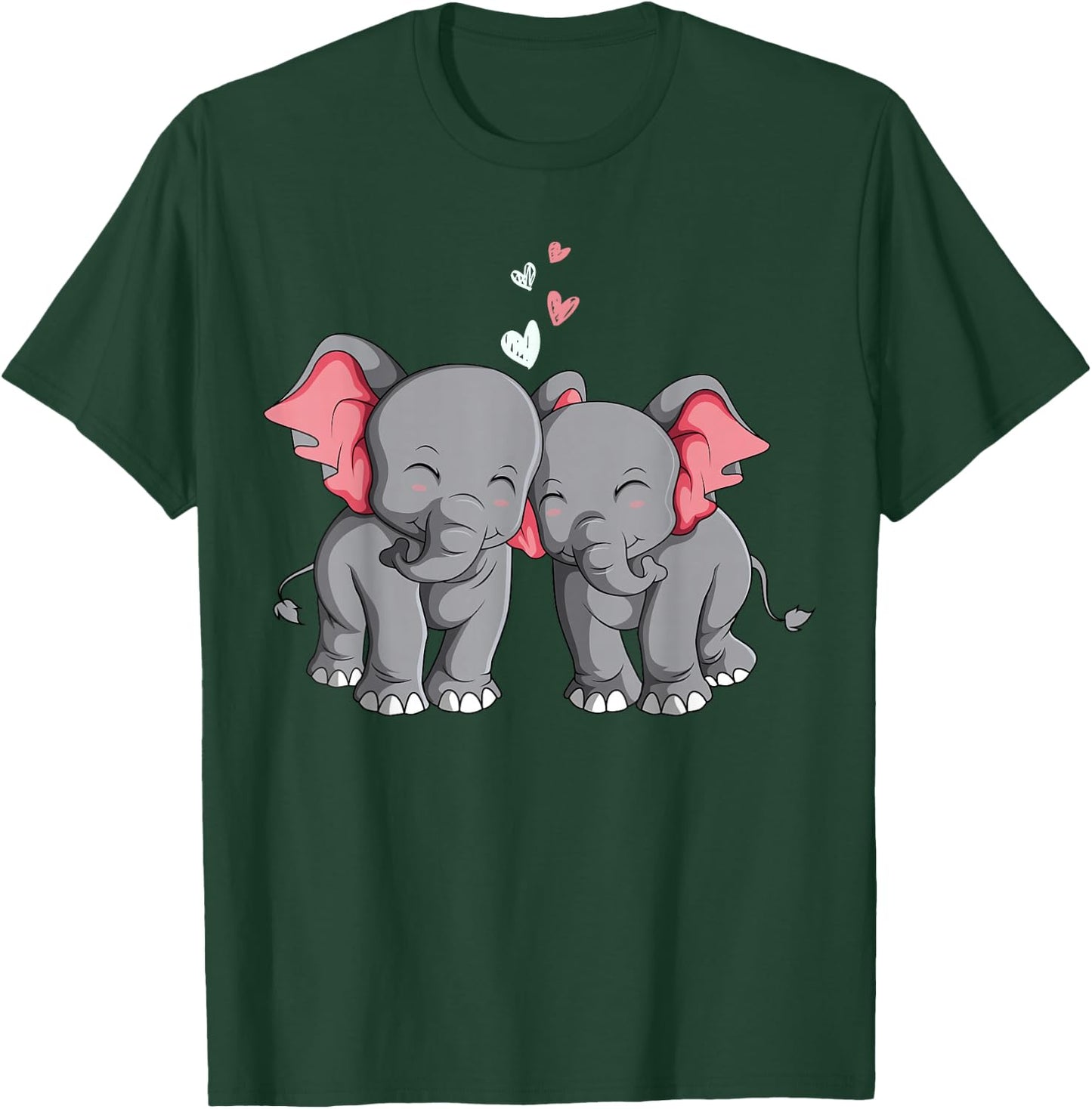 Elefant Mädchen Damen Kinder T-Shirt - T-Shirt | Forest