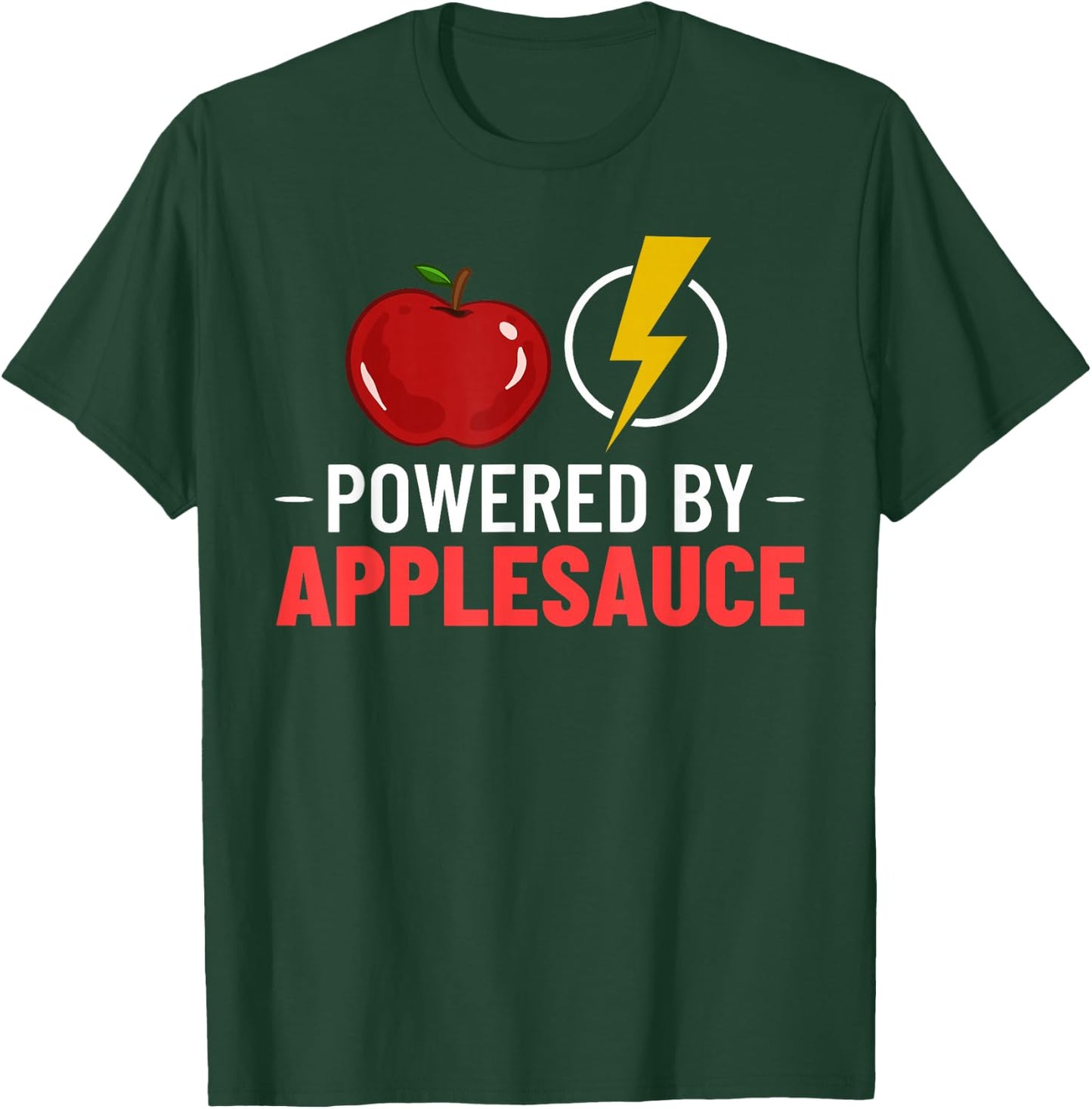 Applesauce Apple Sauce Cake Recipe Dessert Unsweetened T-Shirt - T-Shirt | Forest
