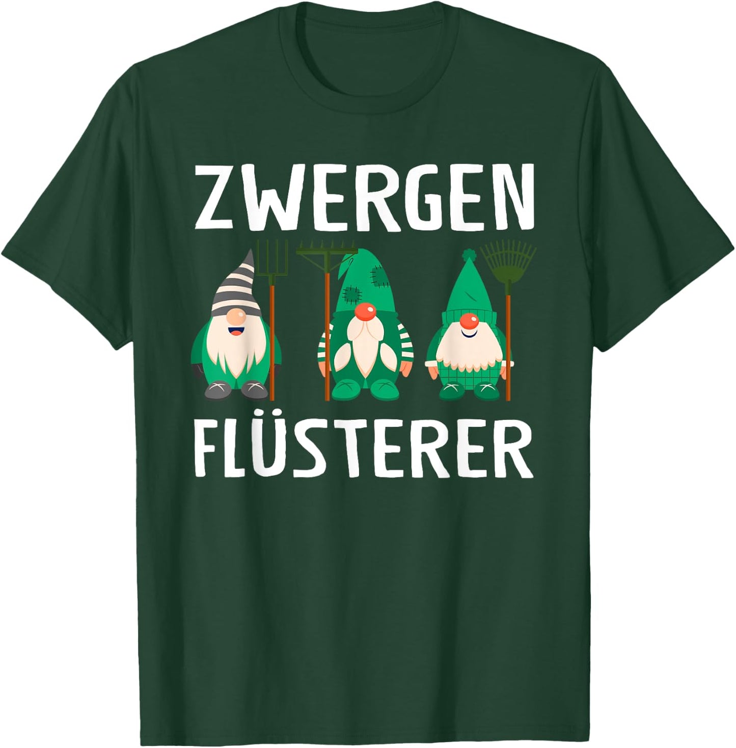 Zwergen Whisperer Garden Gnomes , black, s T-Shirt - T-Shirt | Forest