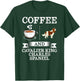 Coffee And Cavalier King Charles Spaniel Shirt Cute Dog Gift Men Women Girls Kids T-Shirt - T-Shirt | Forest