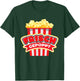 Frisch Gepoppt I Funny Sexy Popcorn Sarcasm Irony Fun , black T-Shirt - T-Shirt | Forest