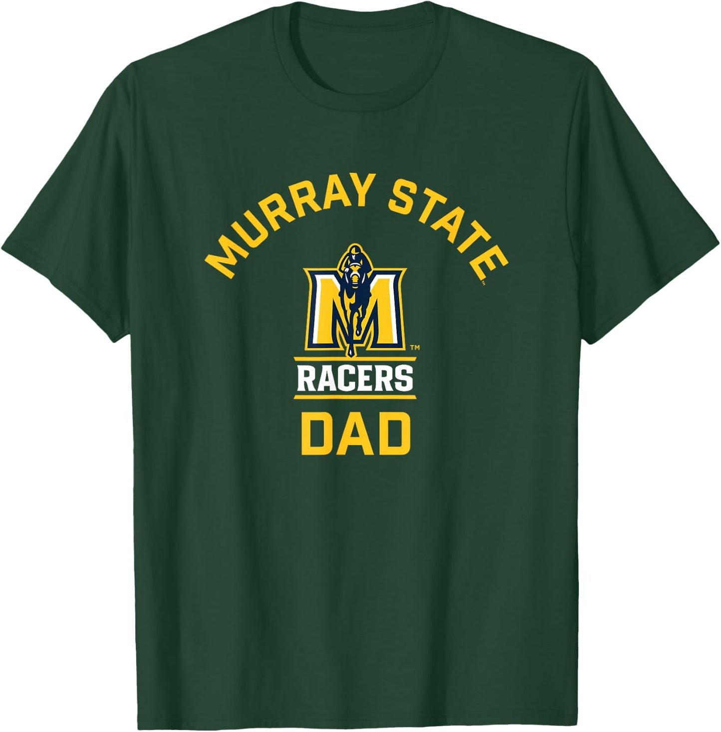 Murray State University Racers Arched Dad T-Shirt - T-Shirt | Forest