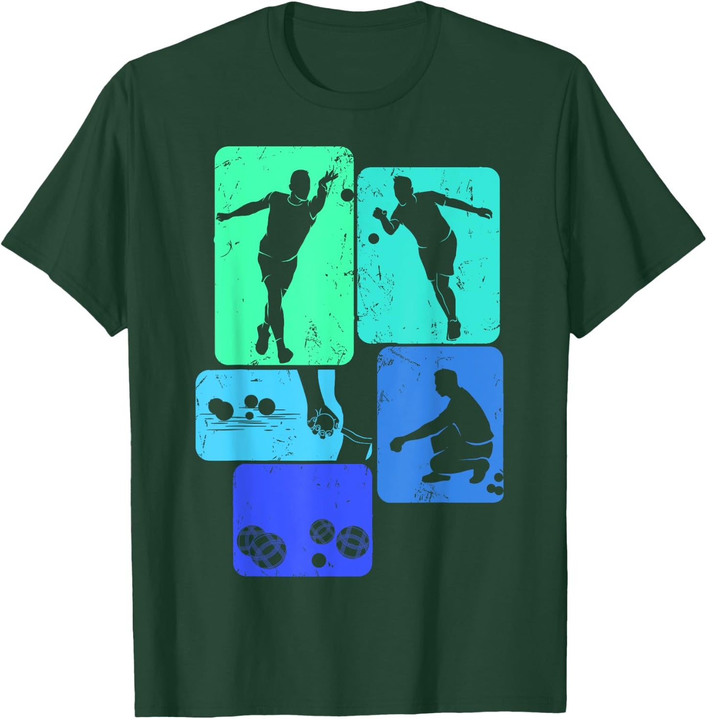 Boccia Boule Men's , Black, S T-Shirt - T-Shirt | Forest