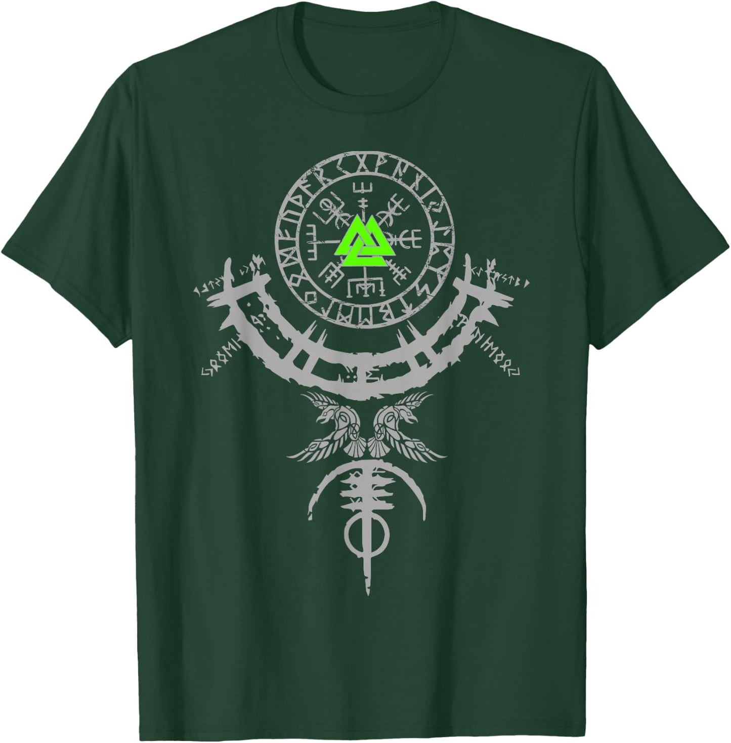 Viking Valhalla Valhalla Men's Women's T-Shirt - T-Shirt | Forest
