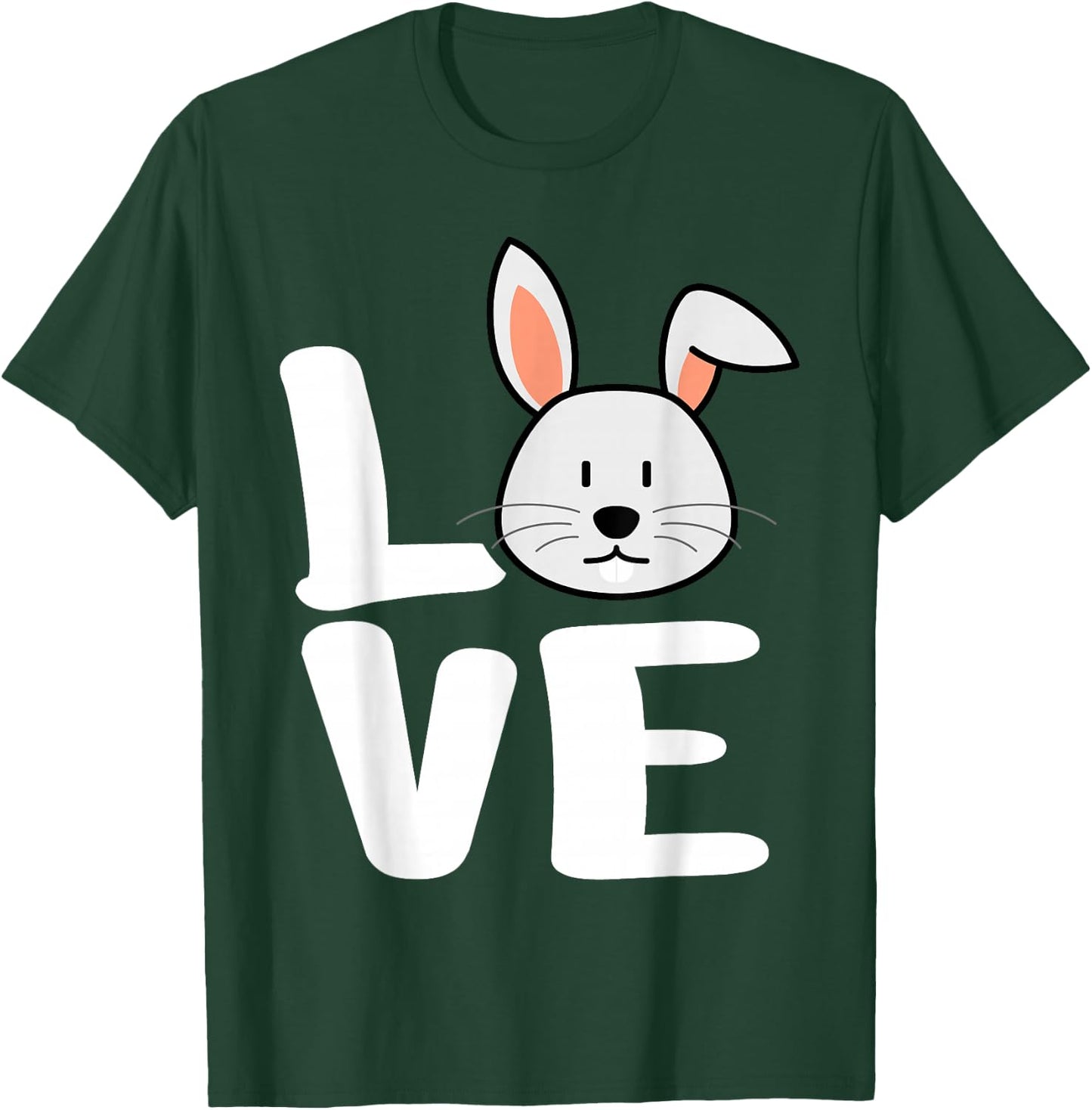 LOVE Rabbits Shirt | Bunny Lover Shirt | Cool Rabbit T-Shirt - T-Shirt | Forest