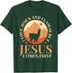 Llamas Lover Christian Religion Faith Jesus Catholic T-Shirt - T-Shirt | Forest