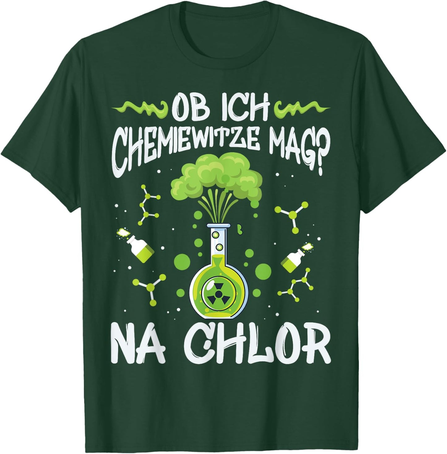 Chemie Witze, Chemie Studium Humor, Chlor lustiges Chemiker T-Shirt - T-Shirt | Forest