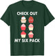 Cupcake Shirt Funny Six Pack Cupcake Lover Cupcakes T-Shirt - T-Shirt | Forest