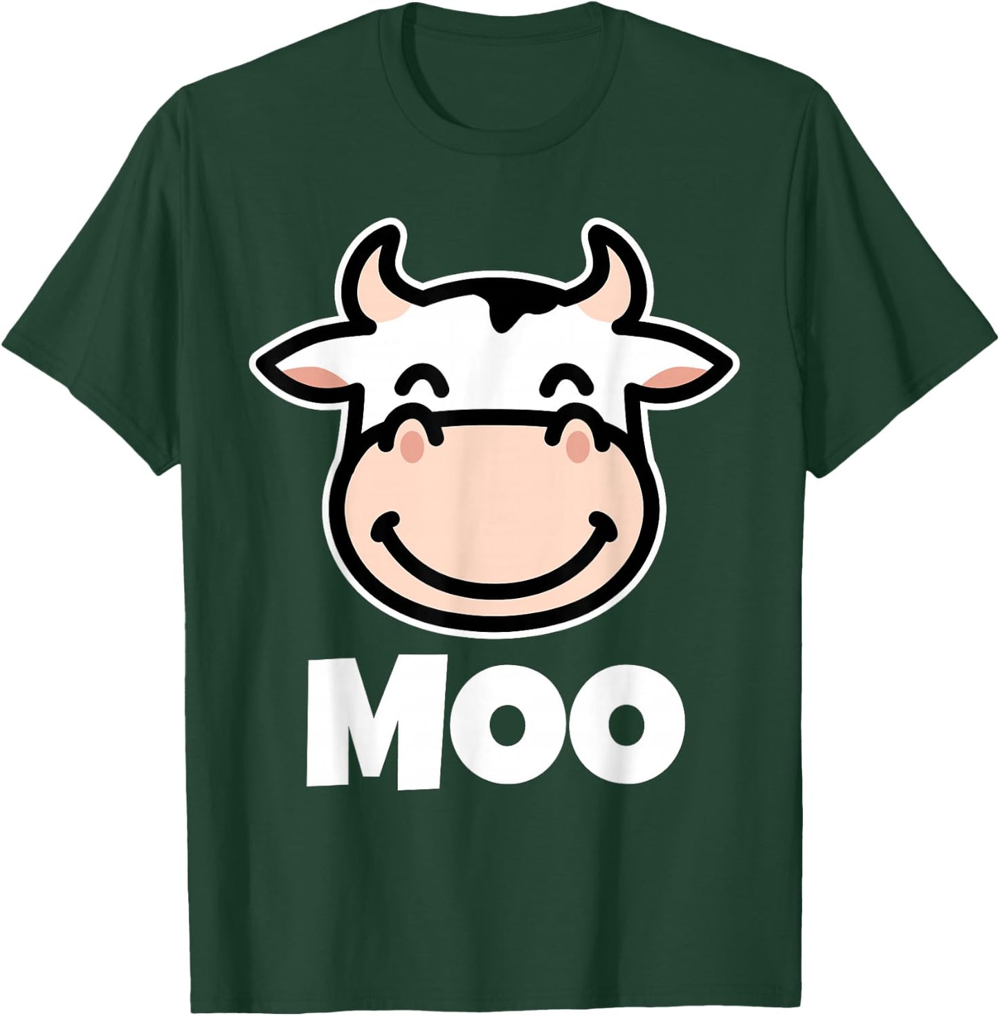 MOO Cows Shirt | Kuhliebhaber Shirt | Kinder Kuh T-Shirt - T-Shirt | Forest