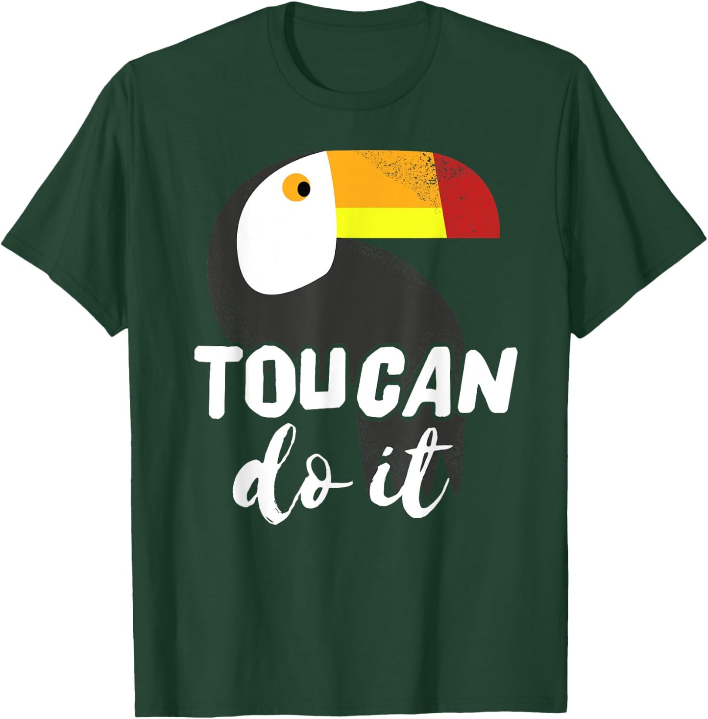 Toucan Costume I You Can Do It I Cute Parrot T-Shirt - T-Shirt | Forest