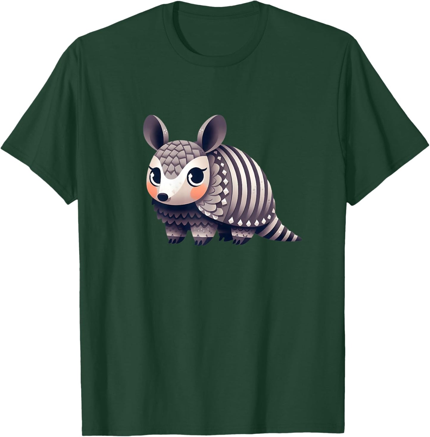 Tatou Animal Adorable Armadillo T-Shirt - T-Shirt | Forest