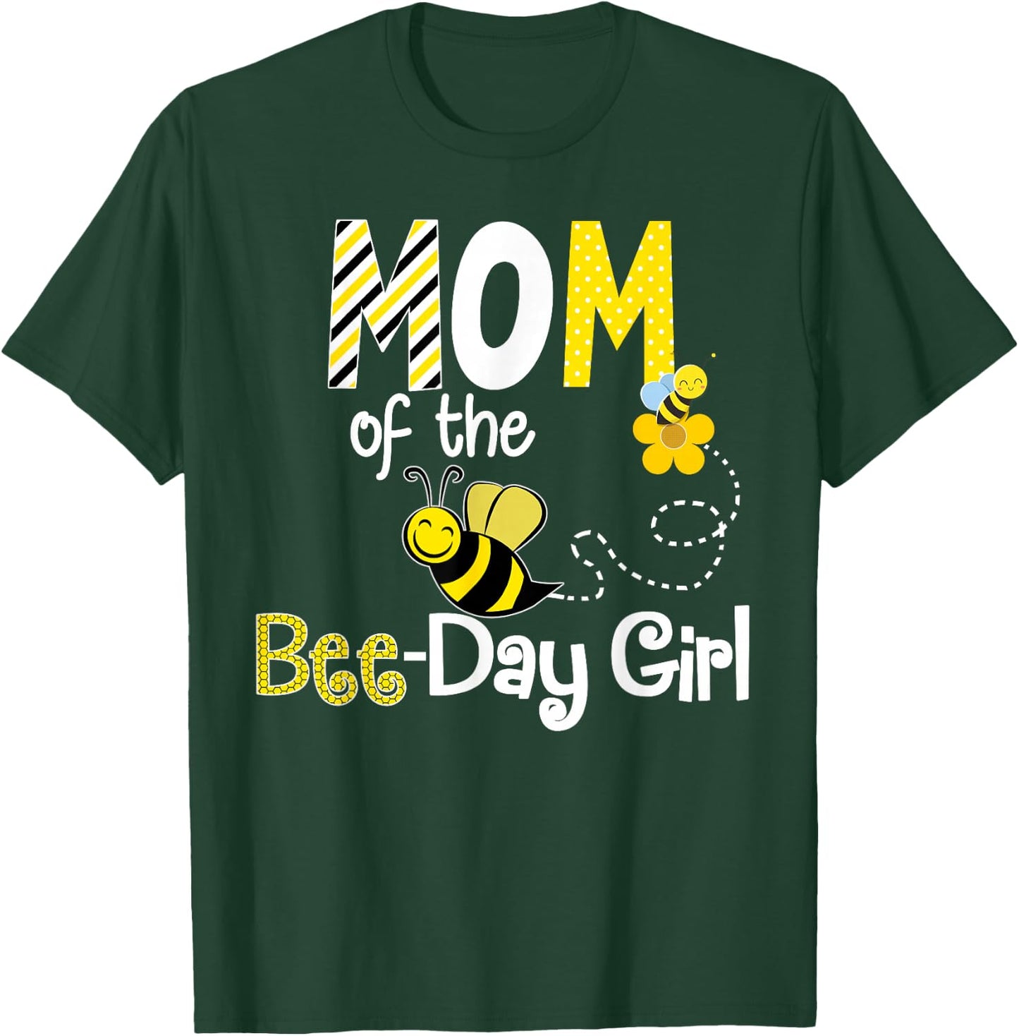 Bee Birthday Matching Shirt Hive Party Theme T-Shirt - T-Shirt | Forest
