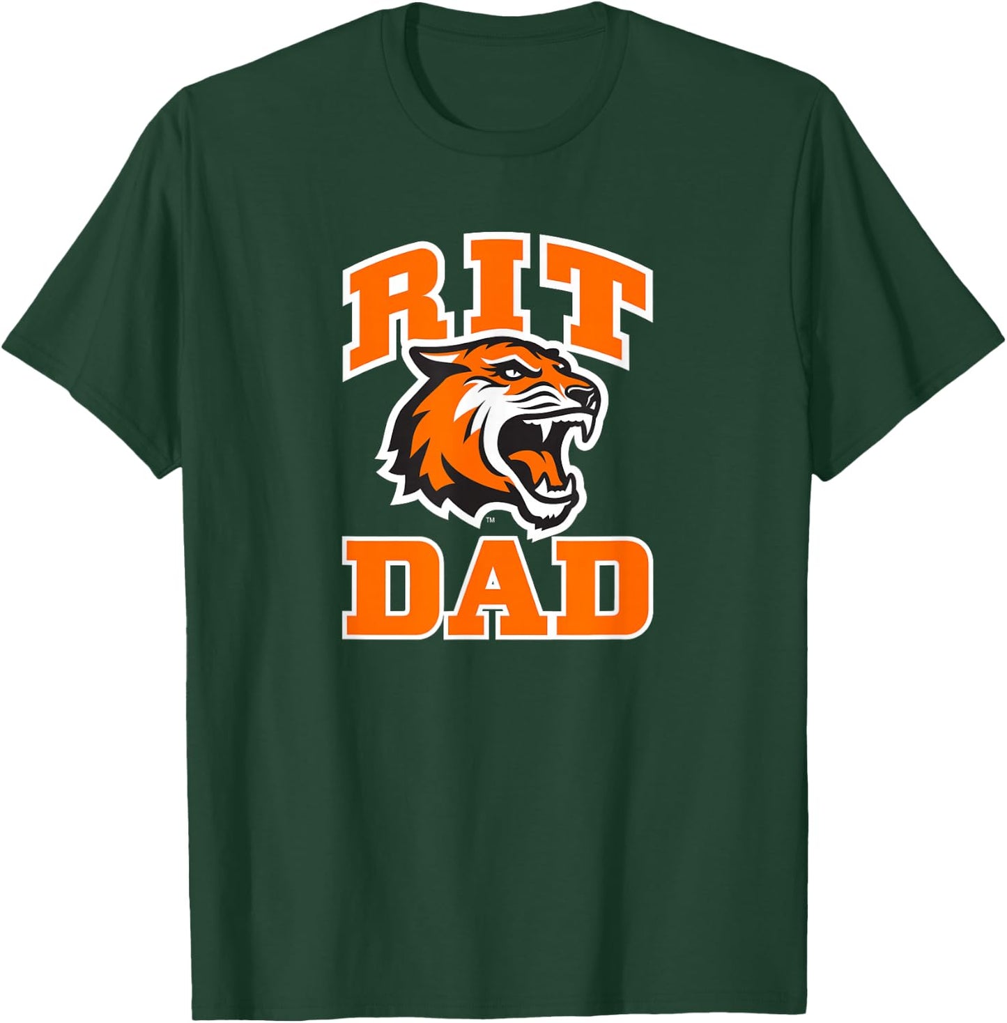 Rochester Institute of Technology RIT Dad Tiger Parent T-Shirt - T-Shirt | Forest