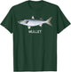 Mullet Saltwater Game Fish T-Shirt - T-Shirt | Forest