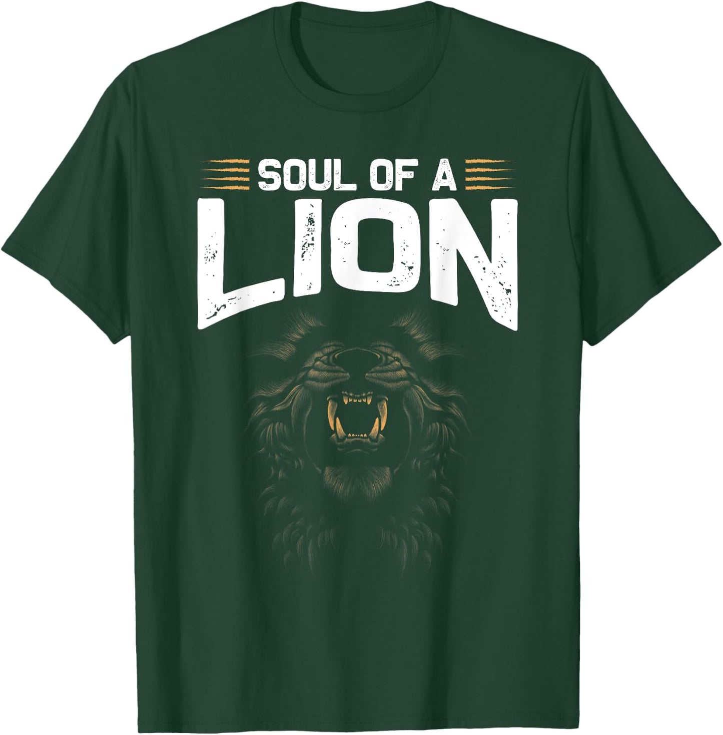 Soul Of A Lion T-Shirt - T-Shirt | Forest