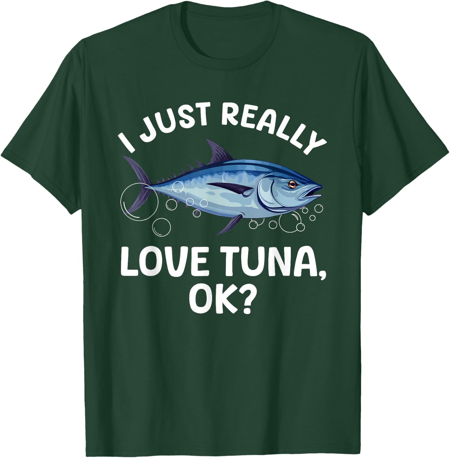 Cool Tuna Fishing Art Women Deep Sea Tuna Fishing T-Shirt - T-Shirt | Forest