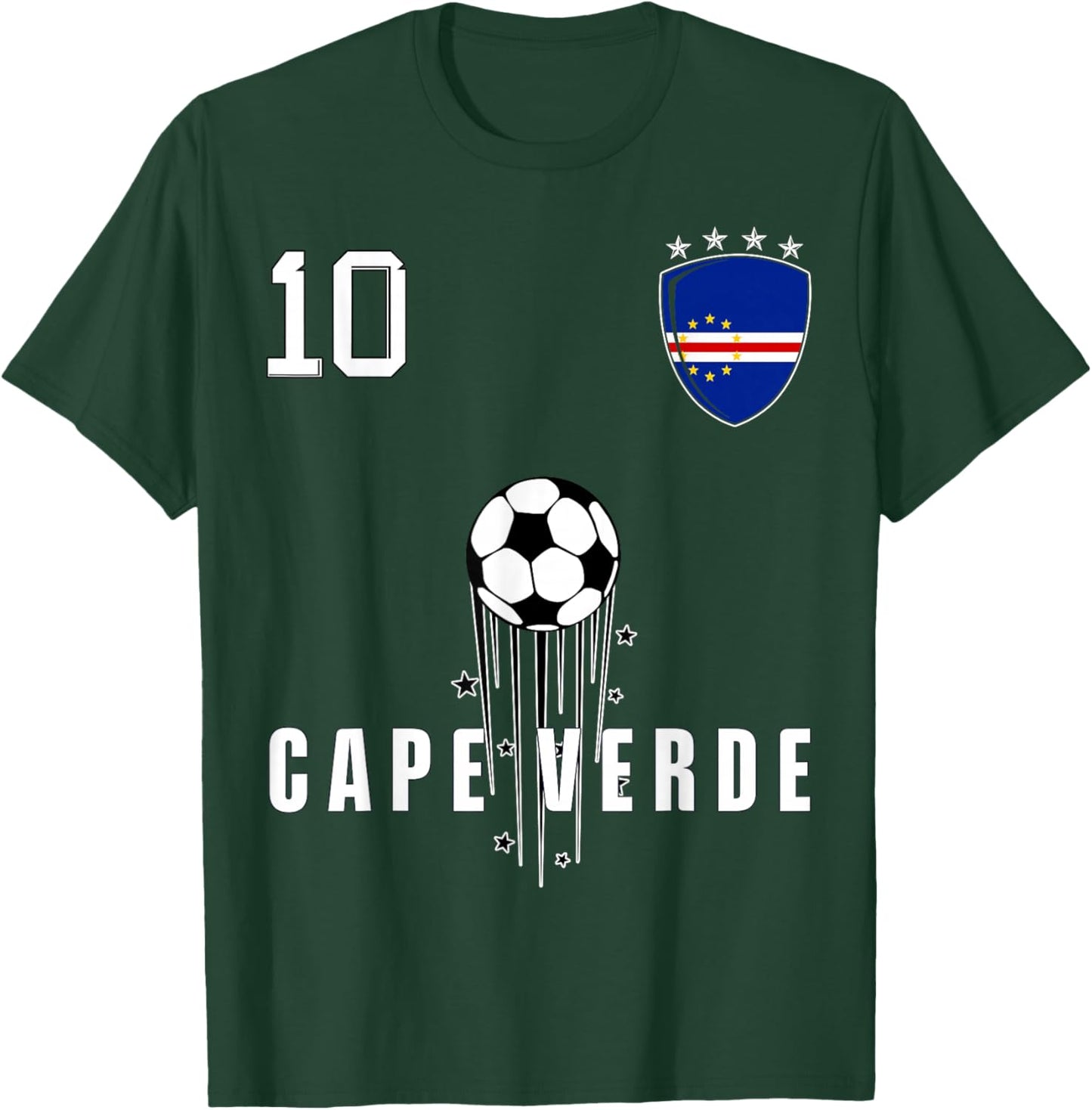 Cape Verde Flag Cape Verder Pride Lovers T-Shirt - T-Shirt | Forest