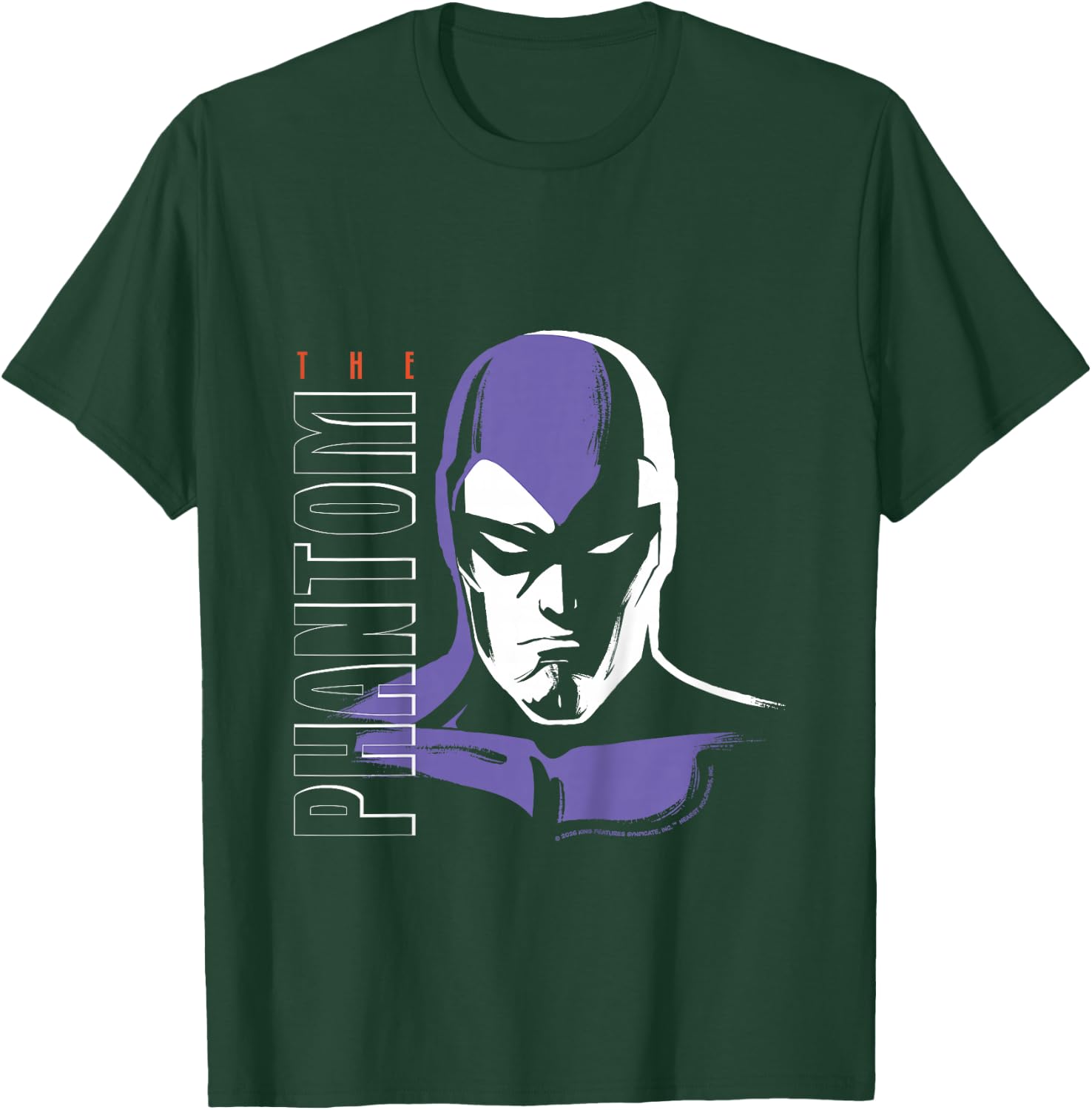 The Phantom Hero Face Retro Comic Kids T-Shirt - T-Shirt | Forest