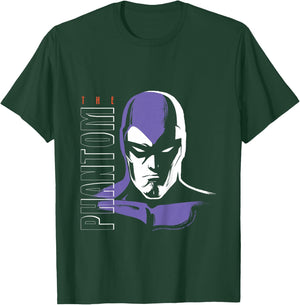 The Phantom Hero Face Retro Comic Kids T-Shirt - T-Shirt | Forest