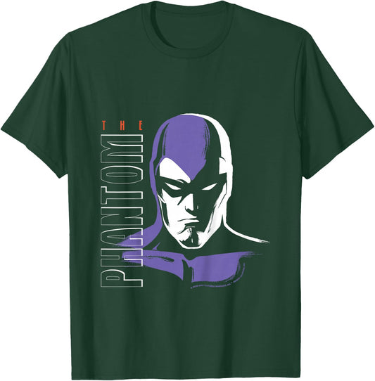 The Phantom Hero Face Retro Comic Kids T-Shirt - T-Shirt | Forest