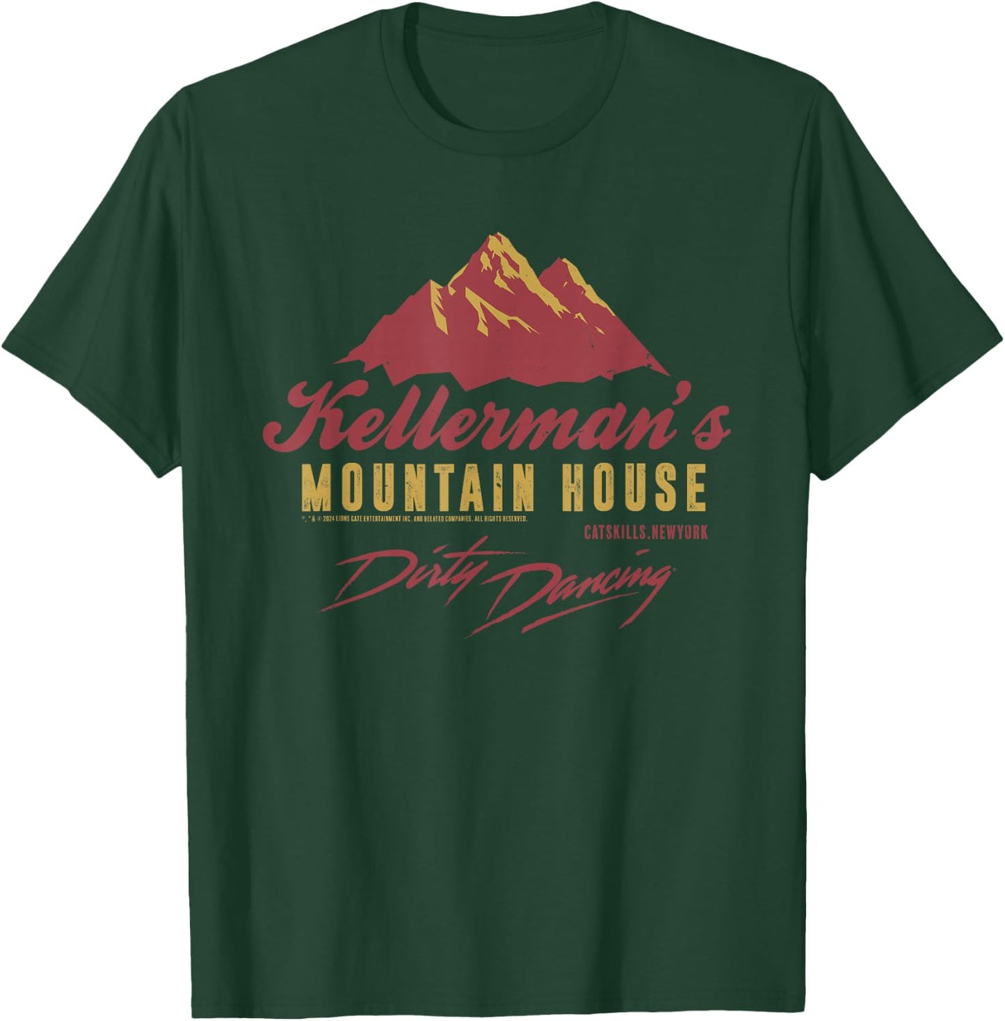 Dirty Dancing Kellerman's Mountain House Catskill Mountains T-Shirt - T-Shirt | Forest