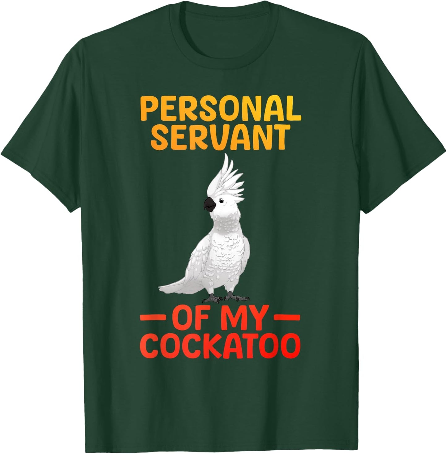 Best Cockatoo Design Women Parrot Lovers Cockatoo T-Shirt - T-Shirt | Forest