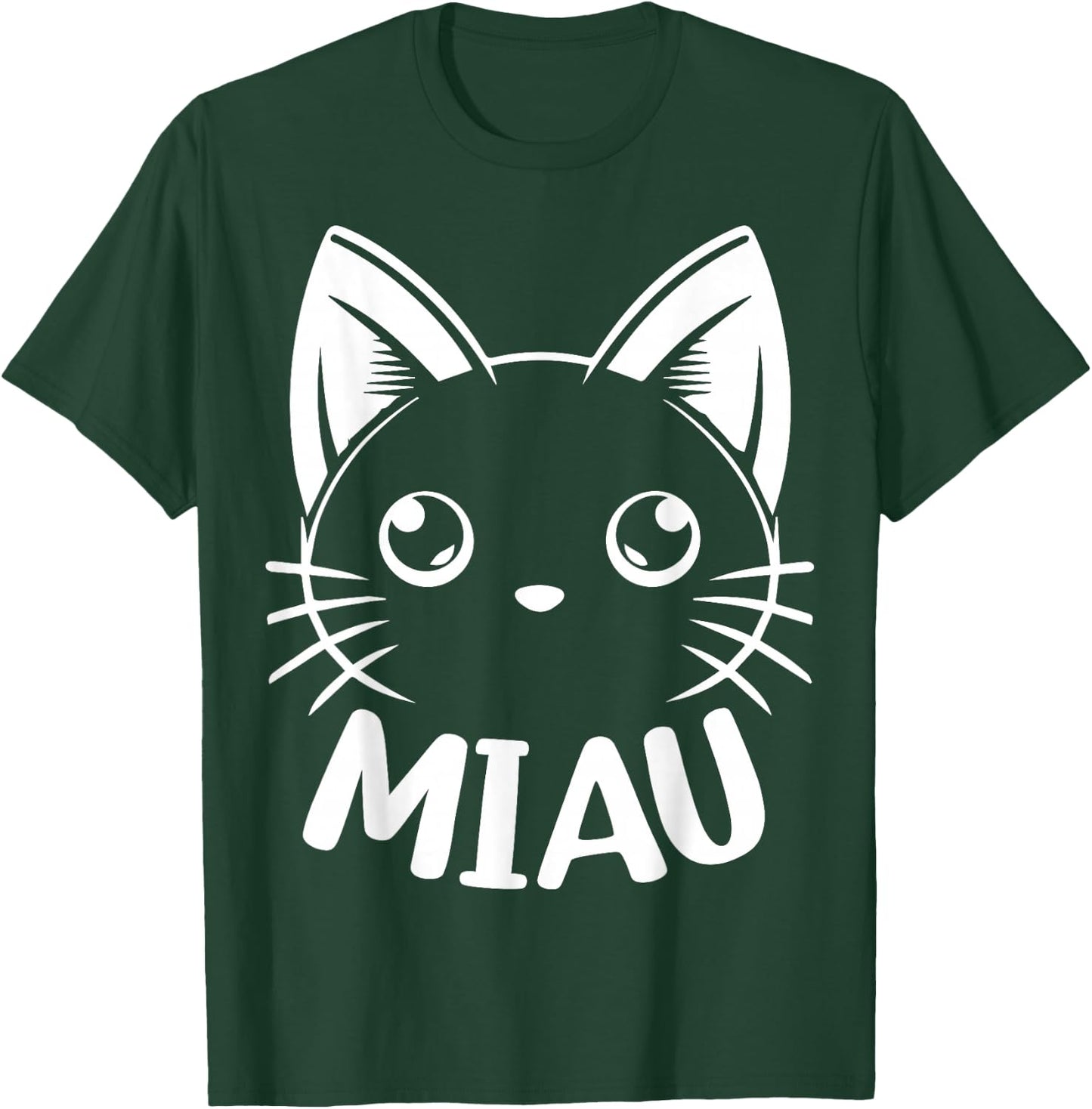 Funny Cat Meow Costume Fancy Dress Carnival , black T-Shirt - T-Shirt | Forest