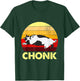 Retro Funny Chonk Cat Women T-Shirt - T-Shirt | Forest