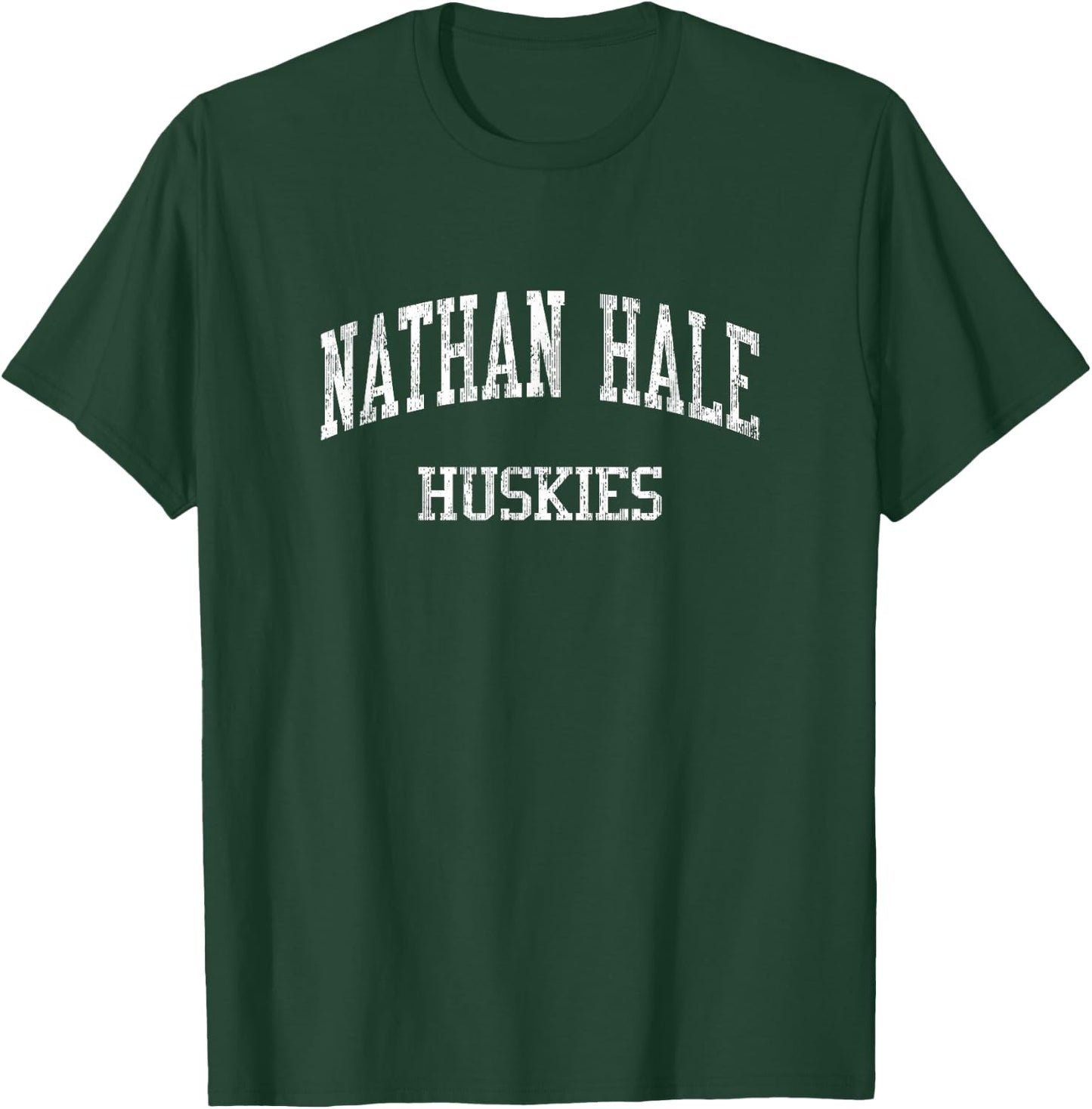 Nathan Hale High School HS West Allis WI Vintage Sports T-Shirt - T-Shirt | Forest