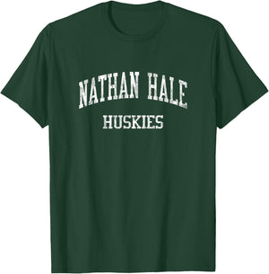 Nathan Hale High School HS West Allis WI Vintage Sports T-Shirt - T-Shirt | Forest