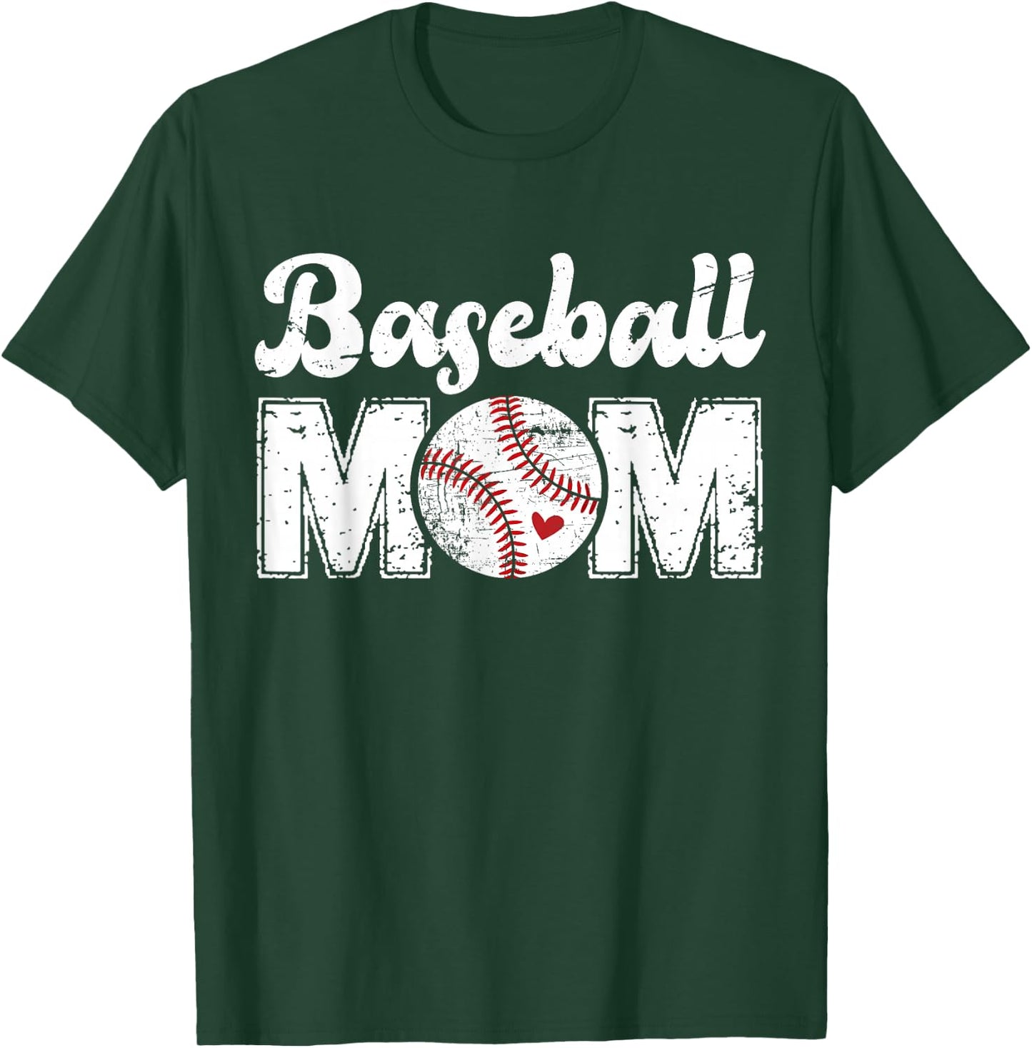 Baseball Mom Mothers Day T-Shirt - T-Shirt | Forest
