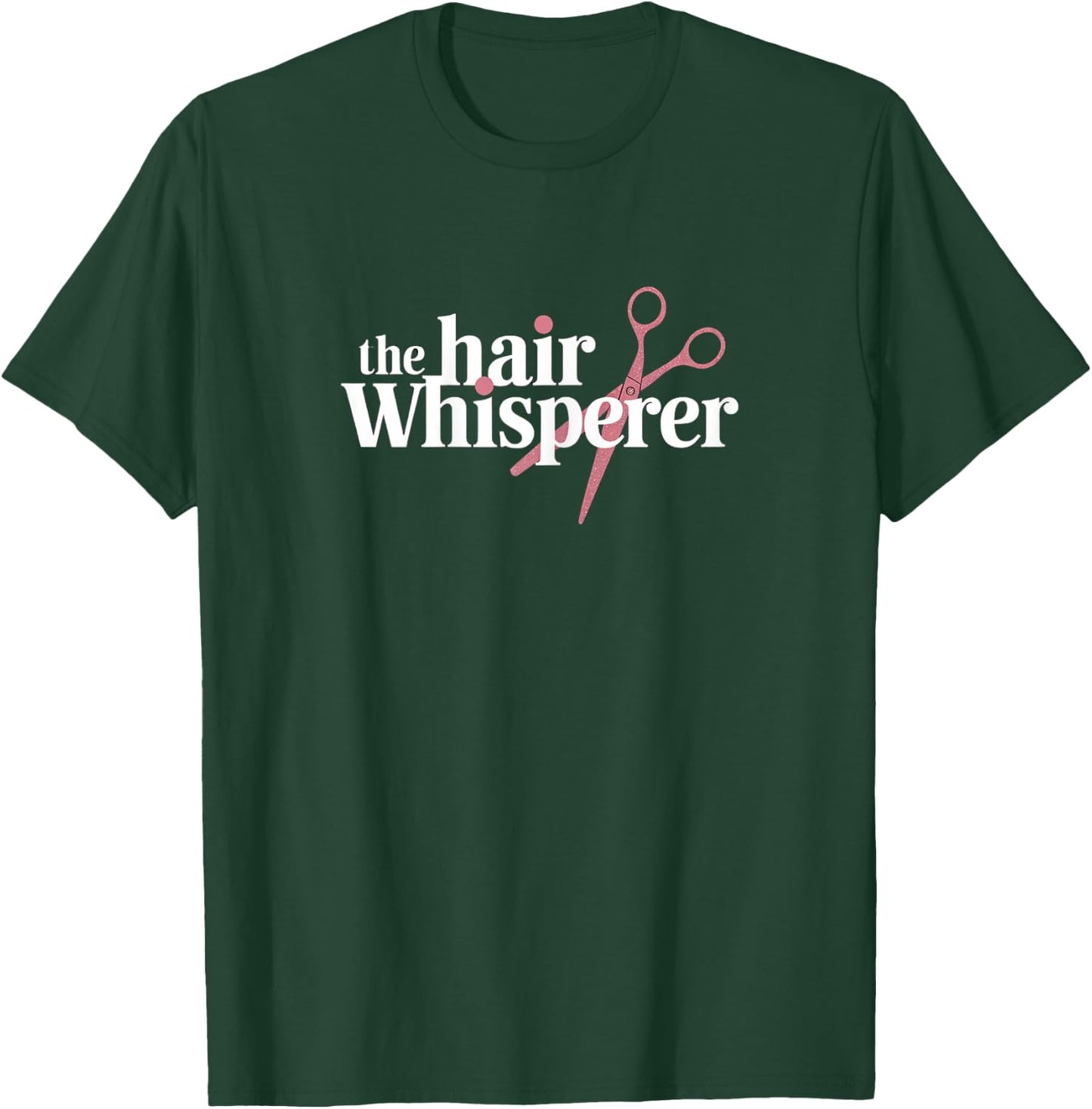 Leopard Hair Whisperer Hairstylist Hairdressing Hairdresser T-Shirt - T-Shirt | Forest