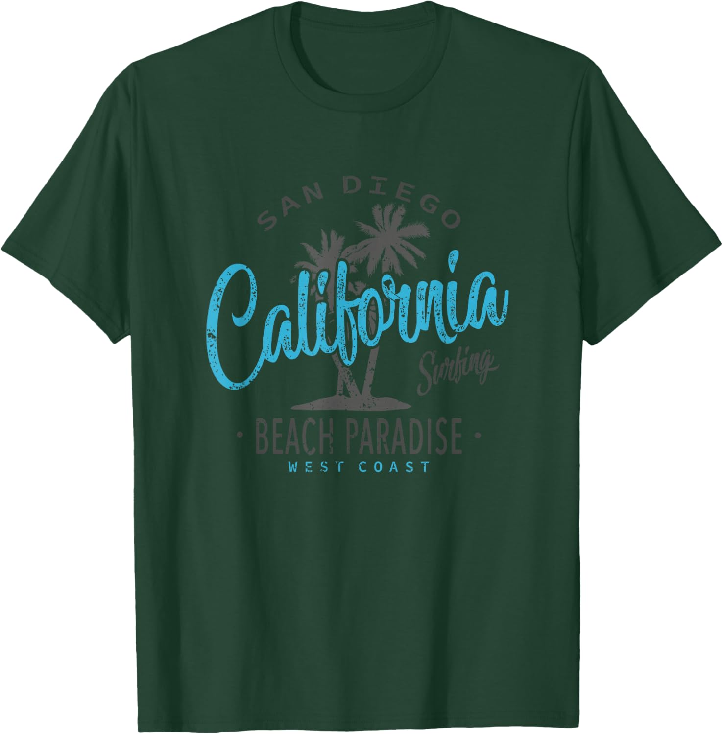 California San Diego T-Shirt - T-Shirt | Forest