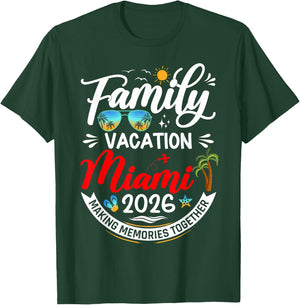 Vacation 2026 T-Shirt - T-Shirt | Forest