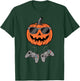 Halloween Jack O Lantern Gamer Boys Kids Men Funny Gaming T-Shirt - T-Shirt | Forest