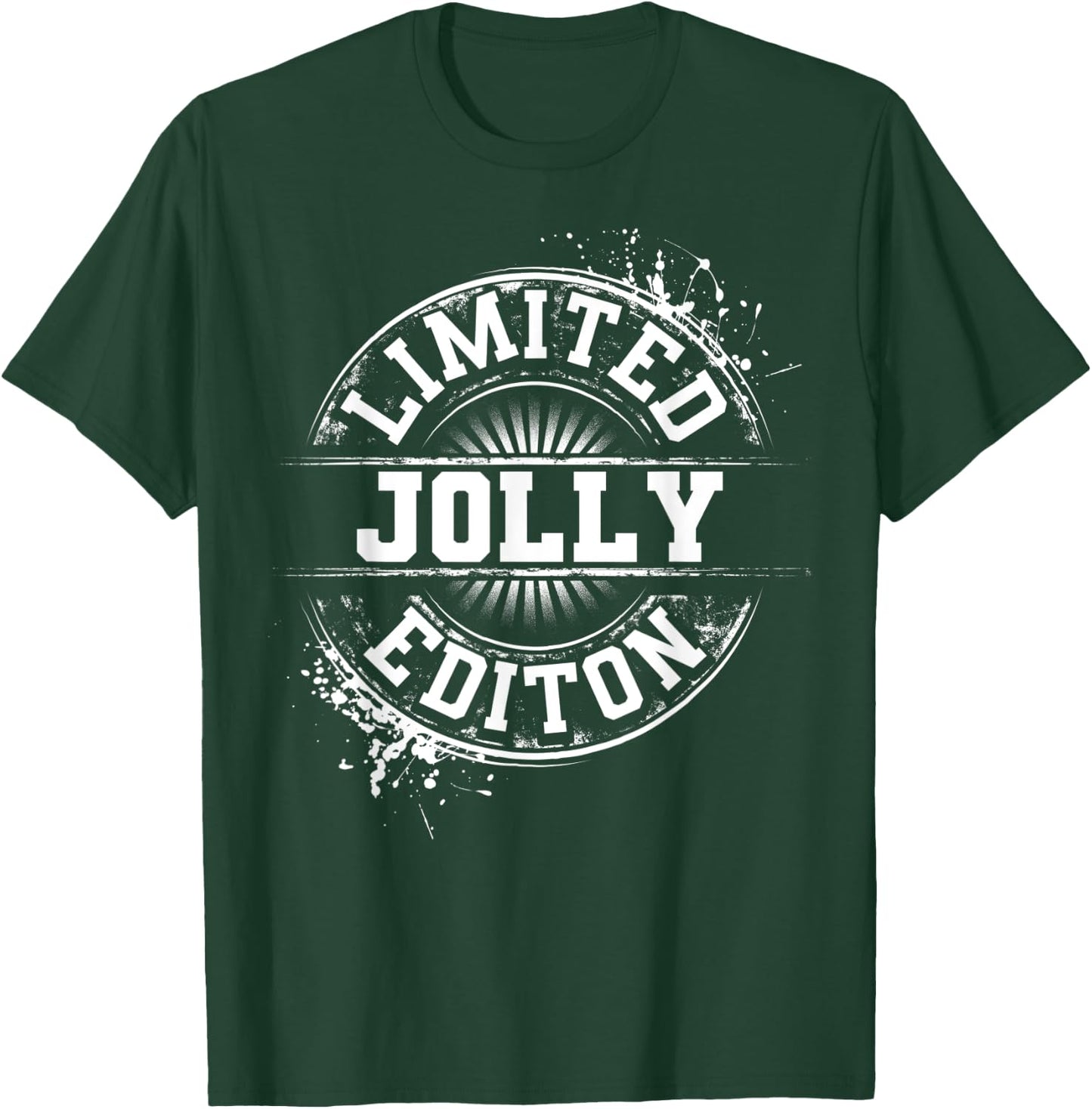 JOLLY Funny Surname Family Tree Birthday Reunion Gift T-Shirt - T-Shirt | Forest