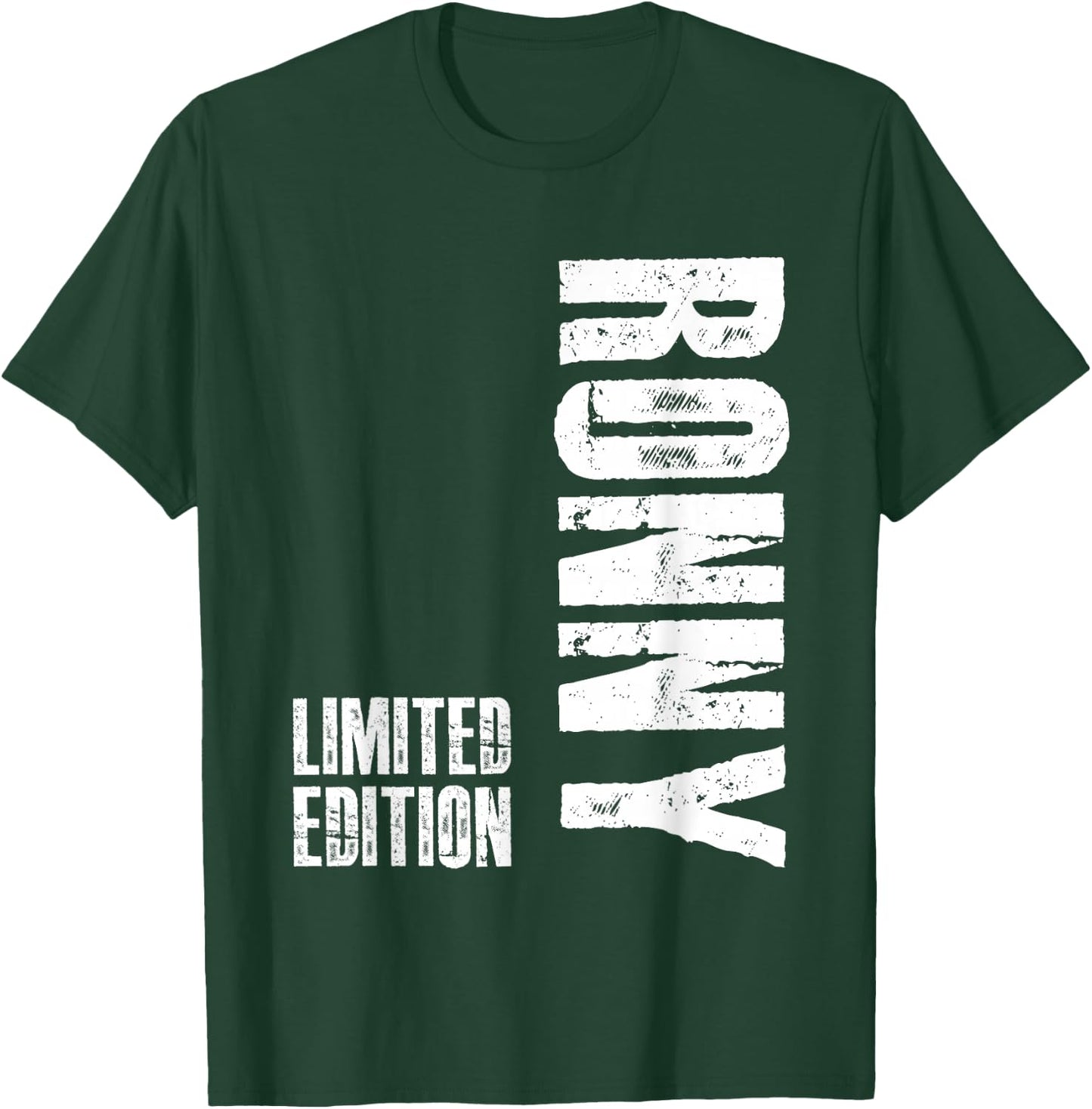 First Name Limited Edition Birthday Gift Ronny , black, S T-Shirt - T-Shirt | Forest
