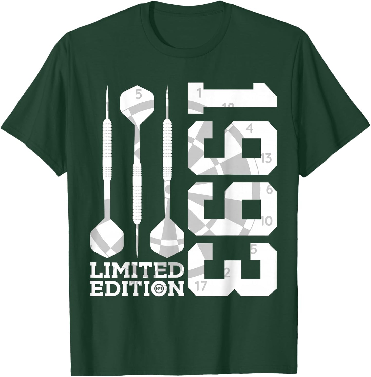 Limited Edition 1993 Darts 33. Geburtstag T-Shirt - T-Shirt | Forest