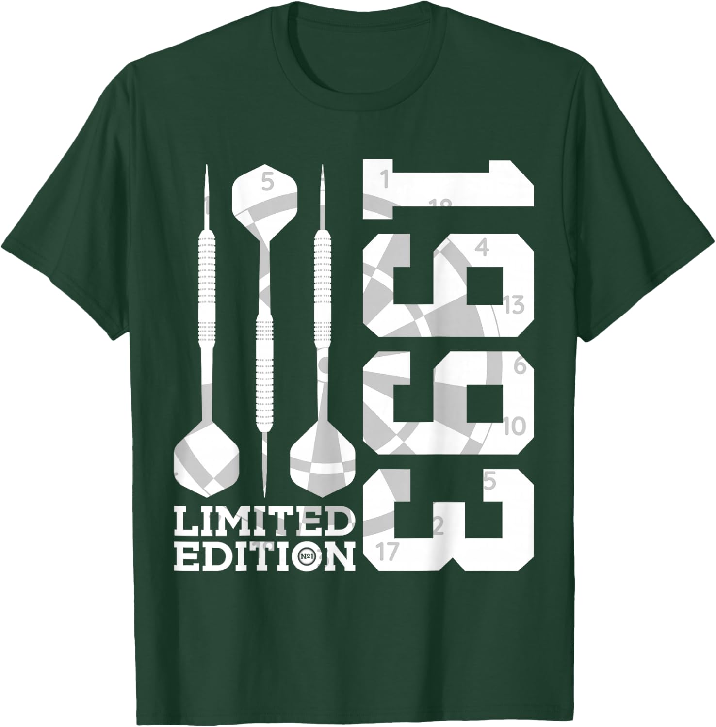 Limited Edition 1993 Darts 33. Geburtstag T-Shirt - T-Shirt | Forest