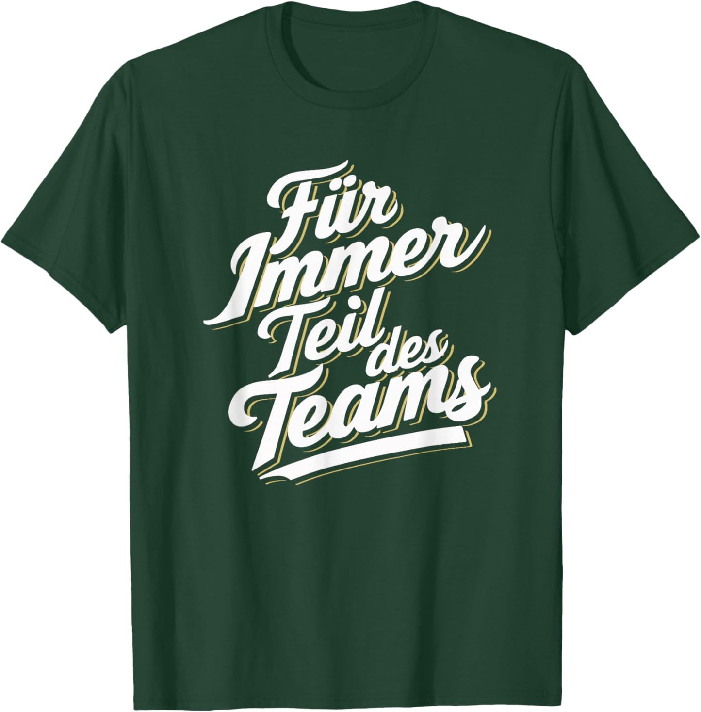 Für Immer Teil - Trainer Abschied Ruhestand Danke Fußball T-Shirt - T-Shirt | Forest