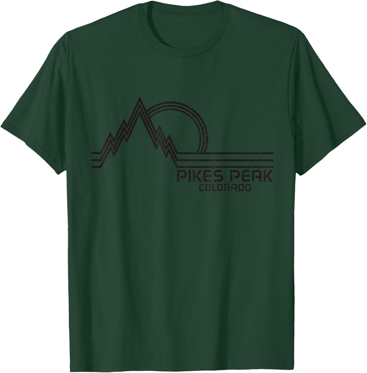 Souvenir Pikes Peak, Colorado T-Shirt - T-Shirt | Forest
