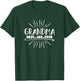 Grandma Best Job Ever Funny Grandmother T-Shirt - T-Shirt | Forest
