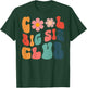 Retro Cool Big Sis Club Floral Big Sister auf der Rückseite T-Shirt - T-Shirt | Forest