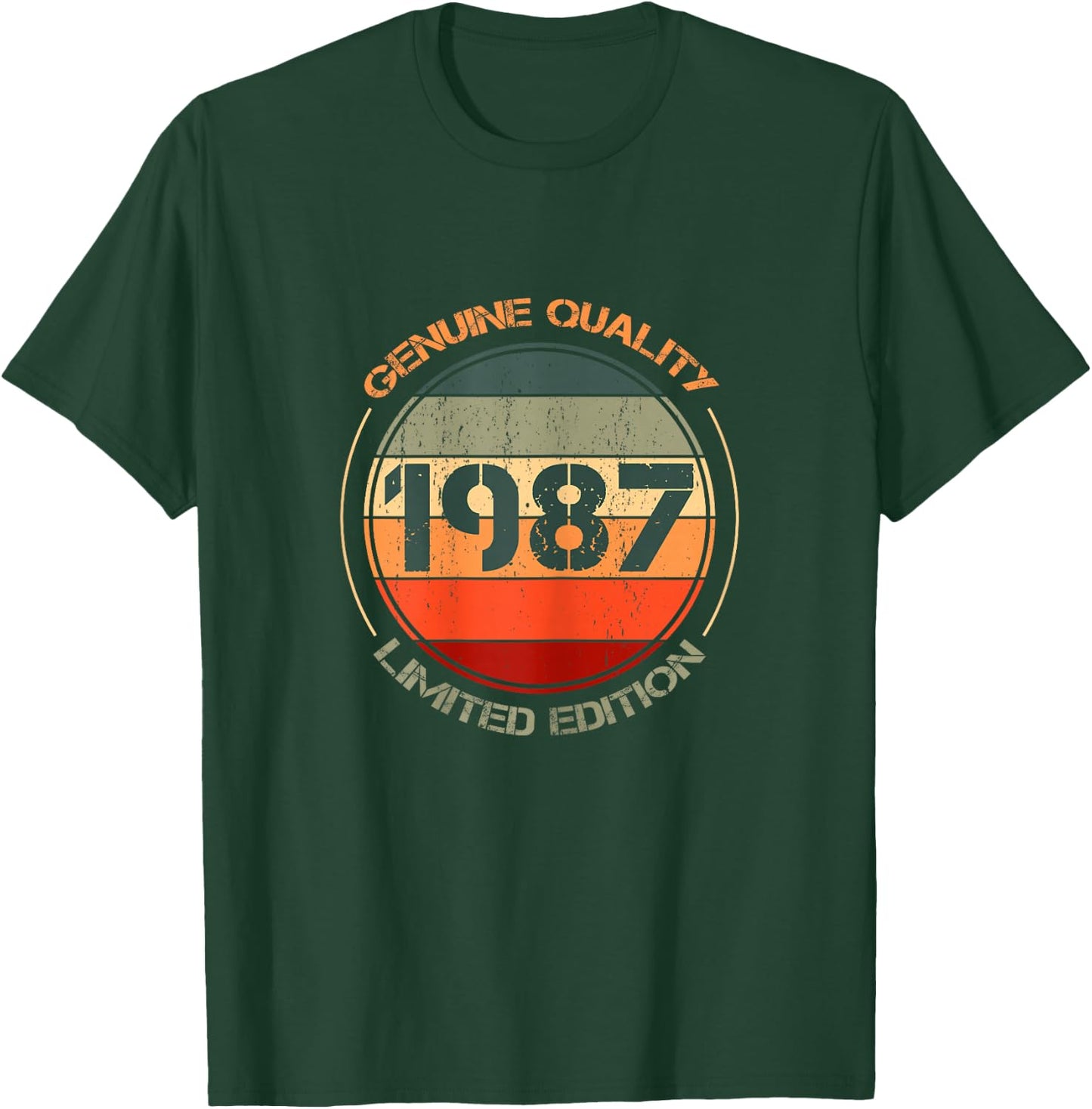 Vintage 1987 T Shirts Retro Funny 1987 Birthday T-Shirt - T-Shirt | Forest