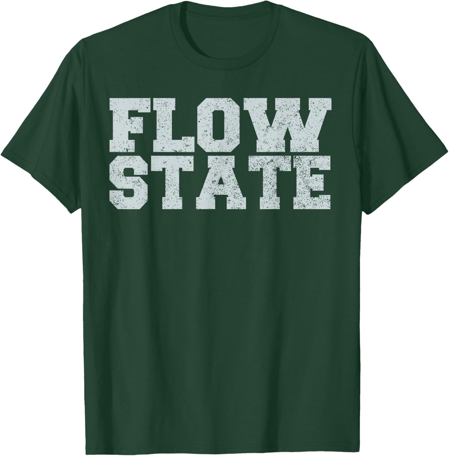 Flow State - Vintage Distressed Flow State Shirt T-Shirt - T-Shirt | Forest