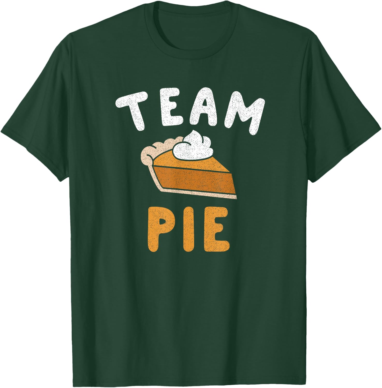 Pumpkin Pie Team Pie Day Thanksgiving Squad Group T-Shirt - T-Shirt | Forest
