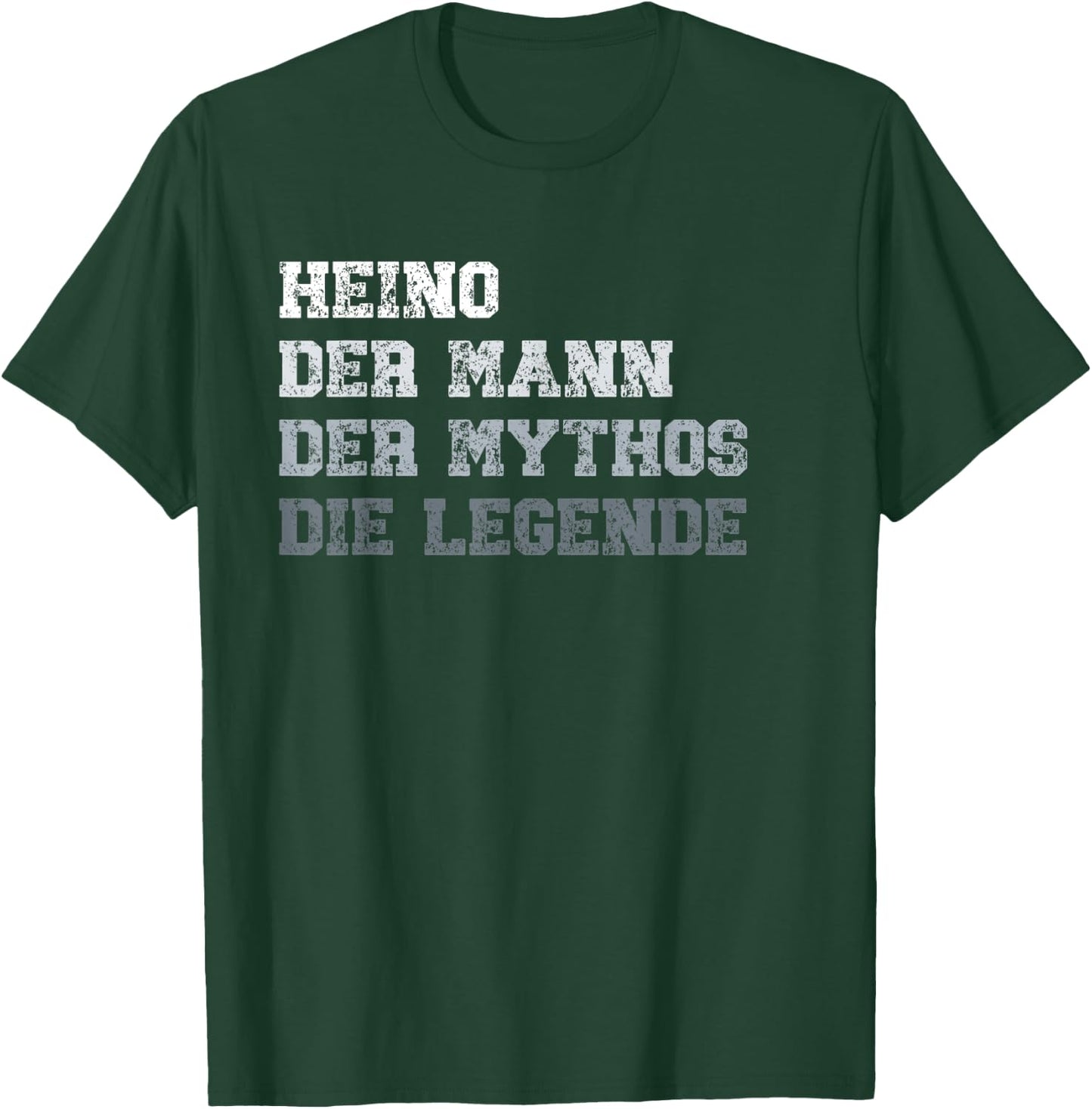 Herren Heino der Mann der Mythos die Legende T-Shirt - T-Shirt | Forest