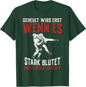 Wrestling Gift Men's Children's Wrestler Wrestler Ringer , black T-Shirt - T-Shirt | Forest