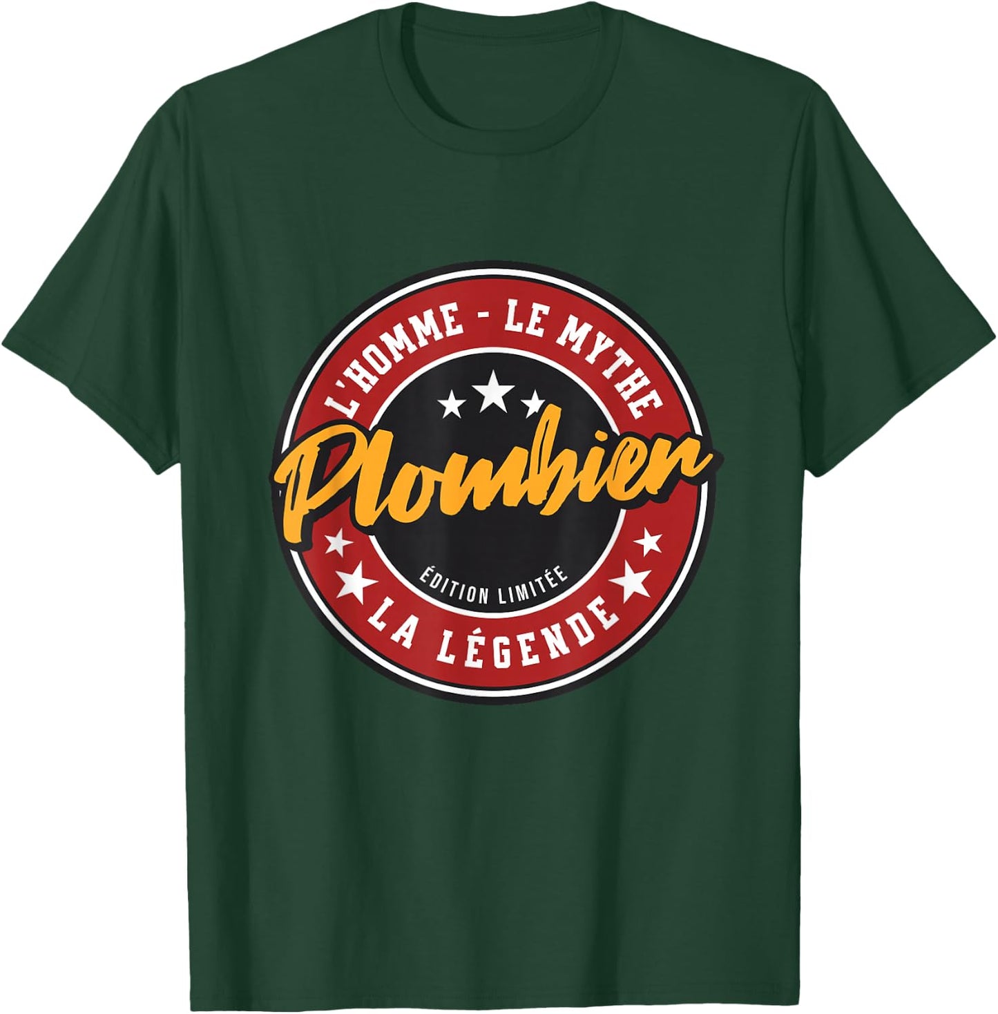 Plumber Humor Gift Plumbing Heating Man , Black, S T-Shirt - T-Shirt | Forest